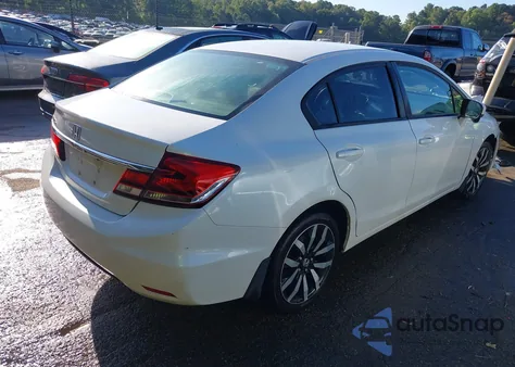 2015 Honda Civic Ex-L from USA, damaged, VIN 19XFB2F94FE041186